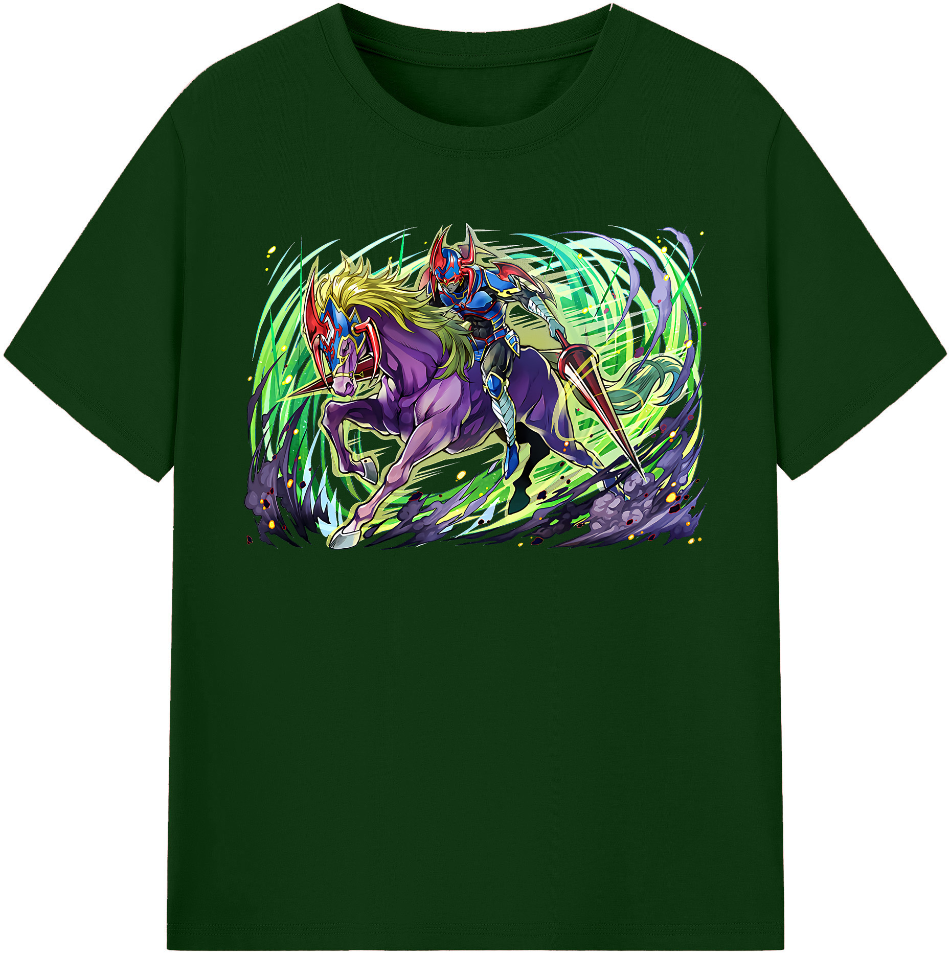 （画像用） 遊☆戯☆王 Yu-Gi-Oh! 綿100％半袖Tシャツ（フロントプリント）